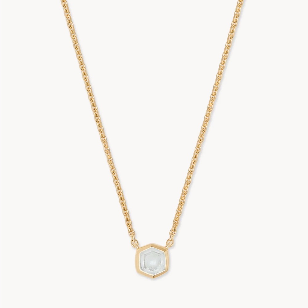 Kendra Scott Gold Pendant Necklace